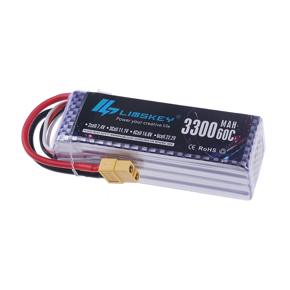 4S LiPo Battery 14.8V 3300mAh  - Drone Racing Battery avis et prix