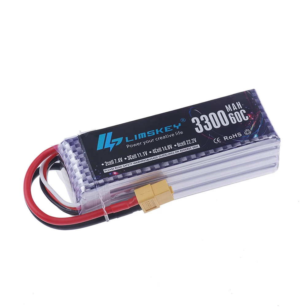 4S LiPo Battery 14.8V 3300mAh  - Drone Racing Battery avis et prix