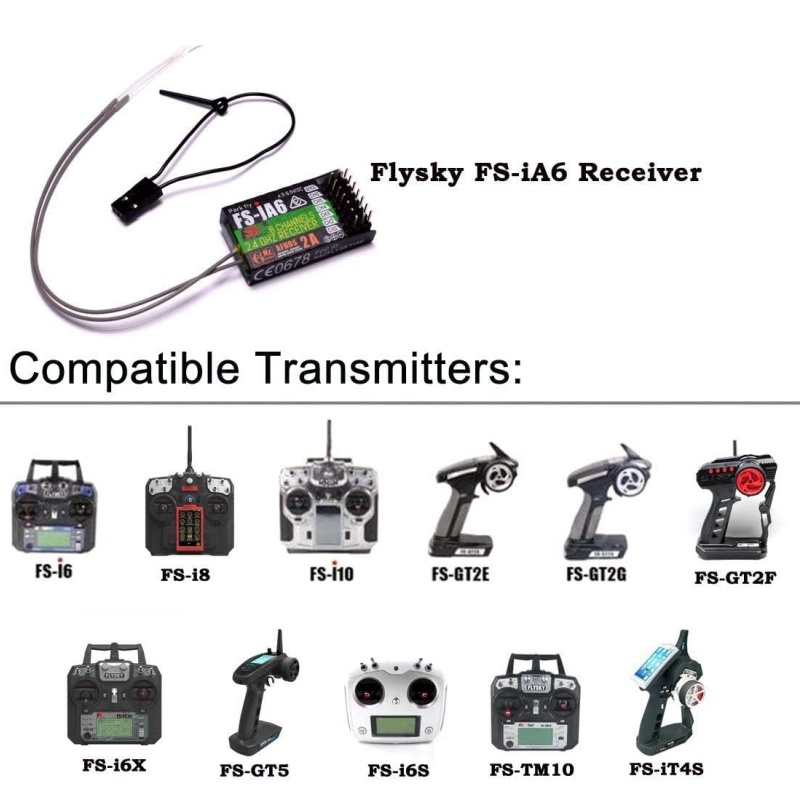 Flysky FS-IA6 Receiver 6CH Dua - Drone Racing Battery avis et prix