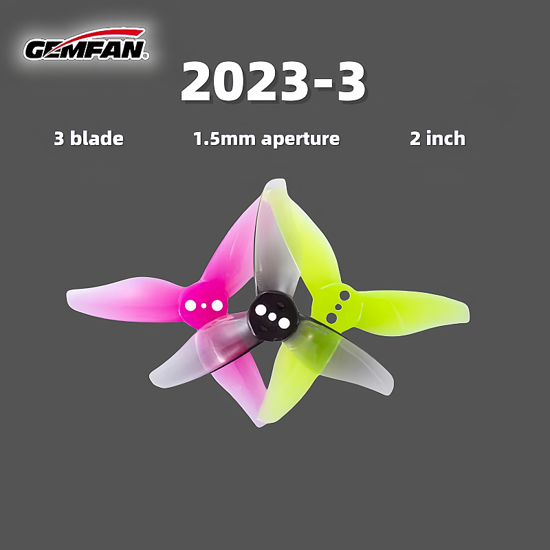 Gemfan 2023 three bladed 2-inc - Drone Racing Gate avis et prix