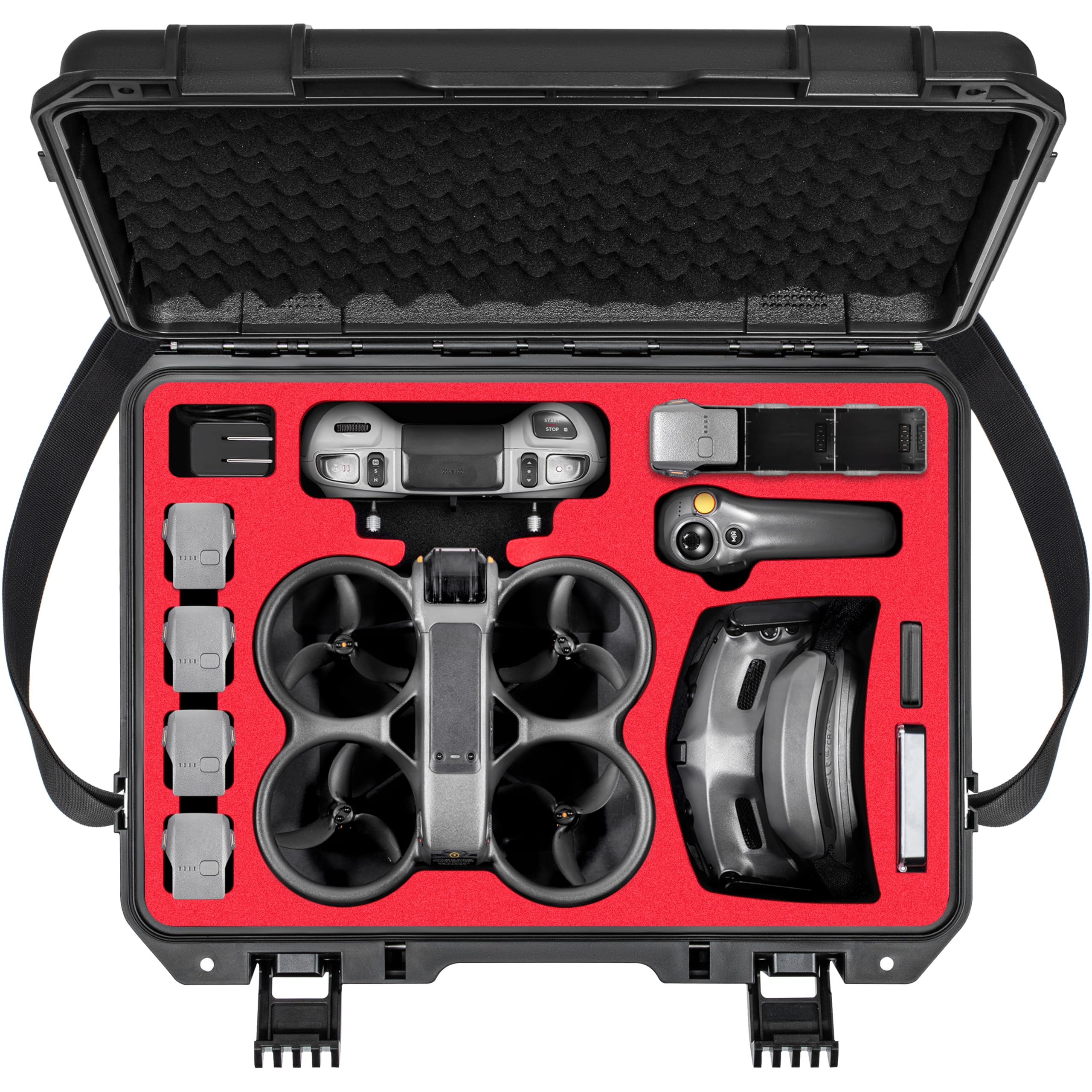 Carrying Hard Case for DJI Ava - Drone Racing Goggles avis et prix