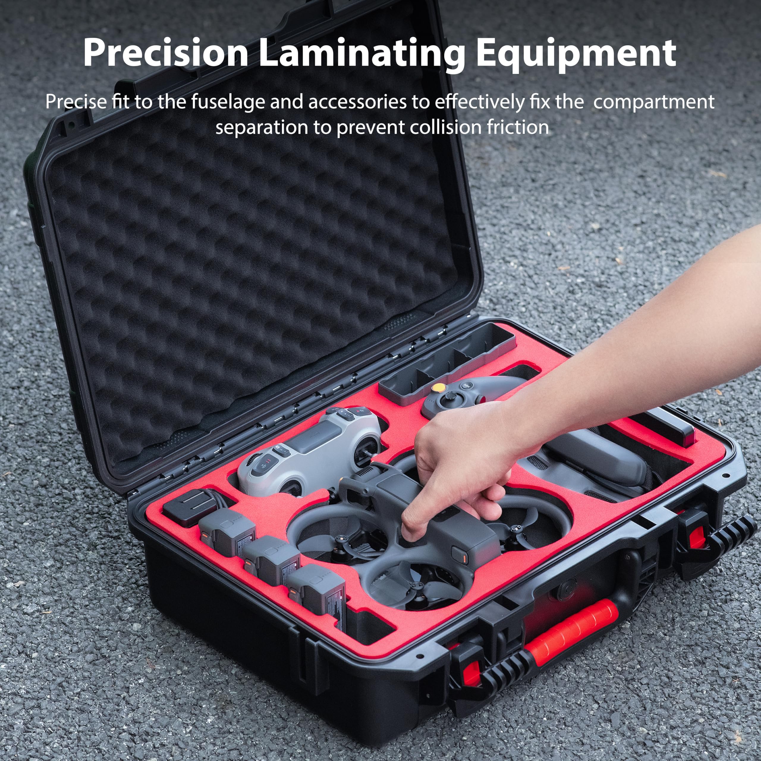 Carrying Hard Case for DJI Ava - Drone Racing Goggles avis et prix