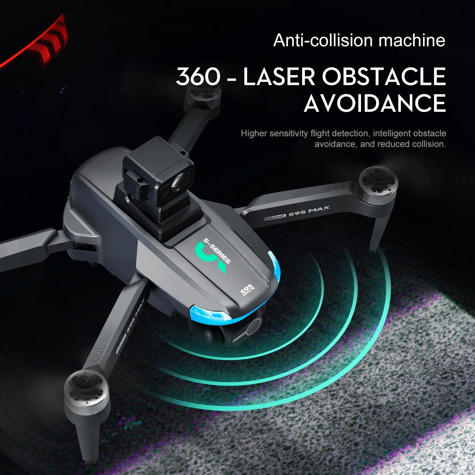 NEW S9S MAX MINI Drone 4K 2-Ax - Drone Racing Camera avis et prix