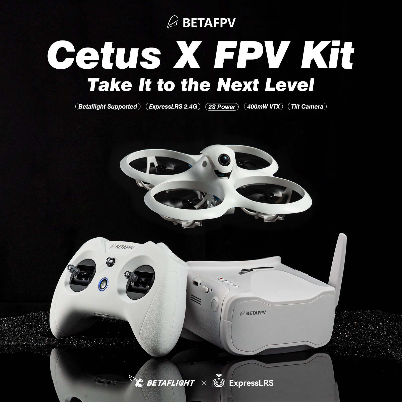 BETAFPV Cetus X FPV Kit Racing - Drone Racing Transmitter avis et prix