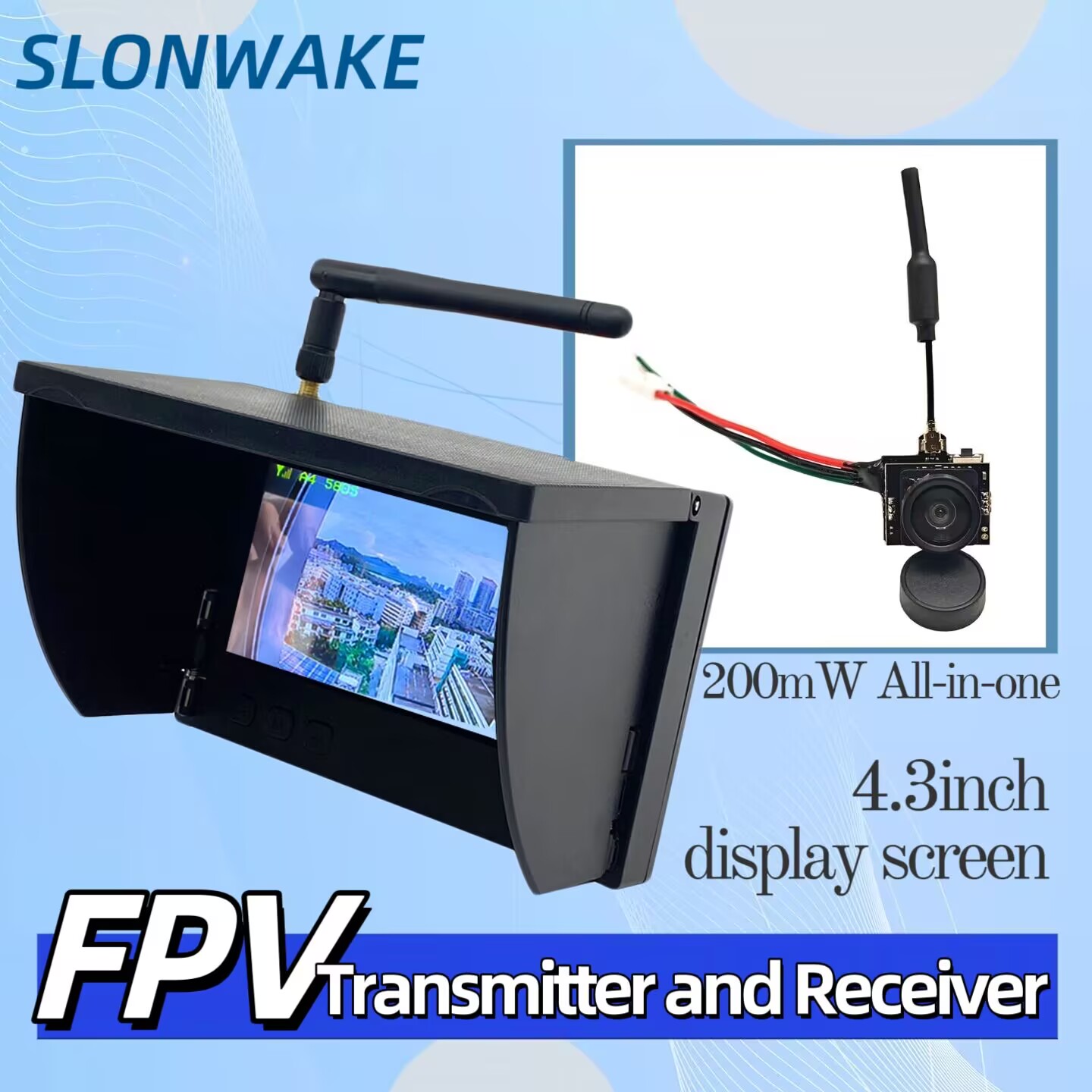 SLONWAKE 5.8G Analog Video Tra - Drone Racing Transmitter avis et prix