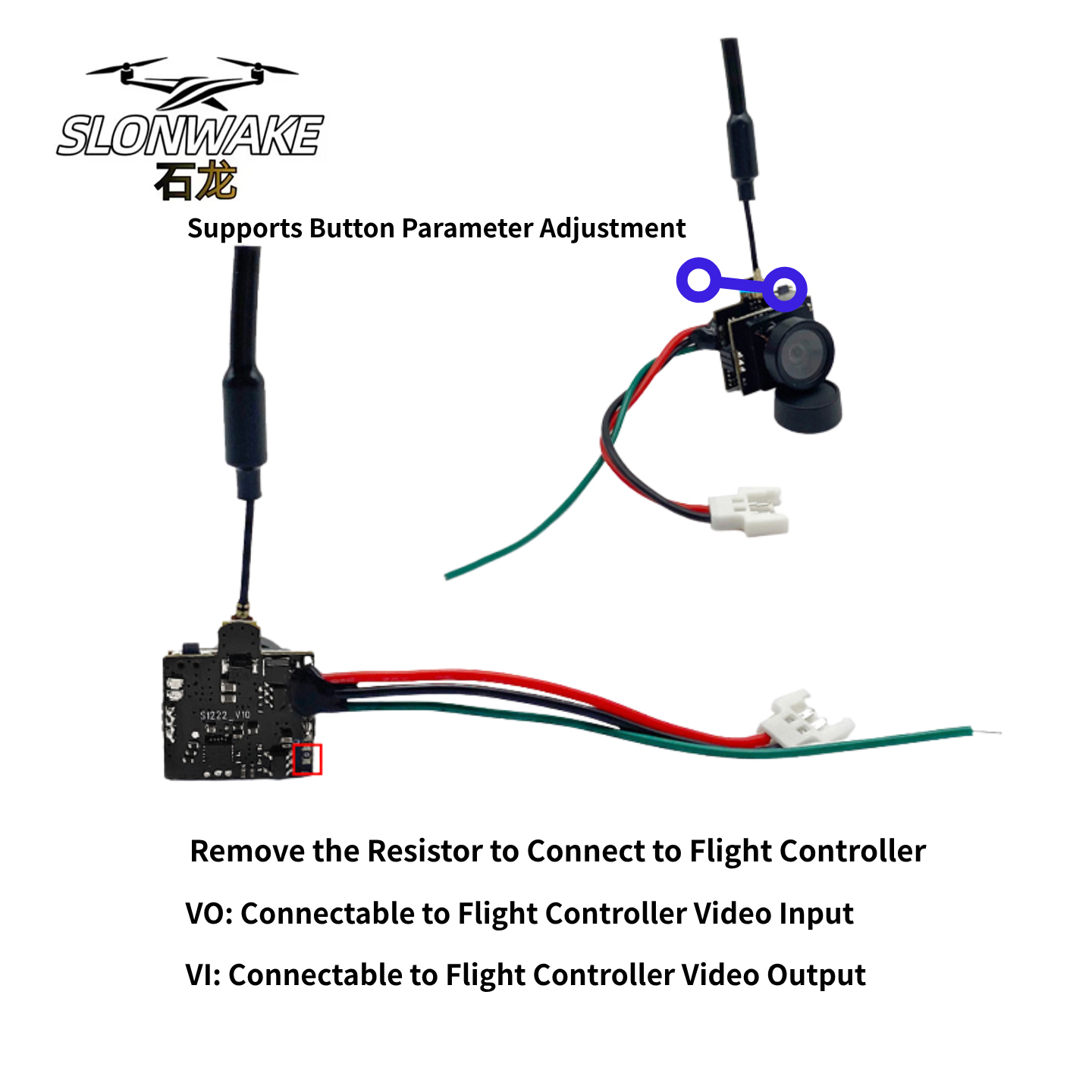 SLONWAKE 5.8G Analog Video Tra - Drone Racing Transmitter avis et prix