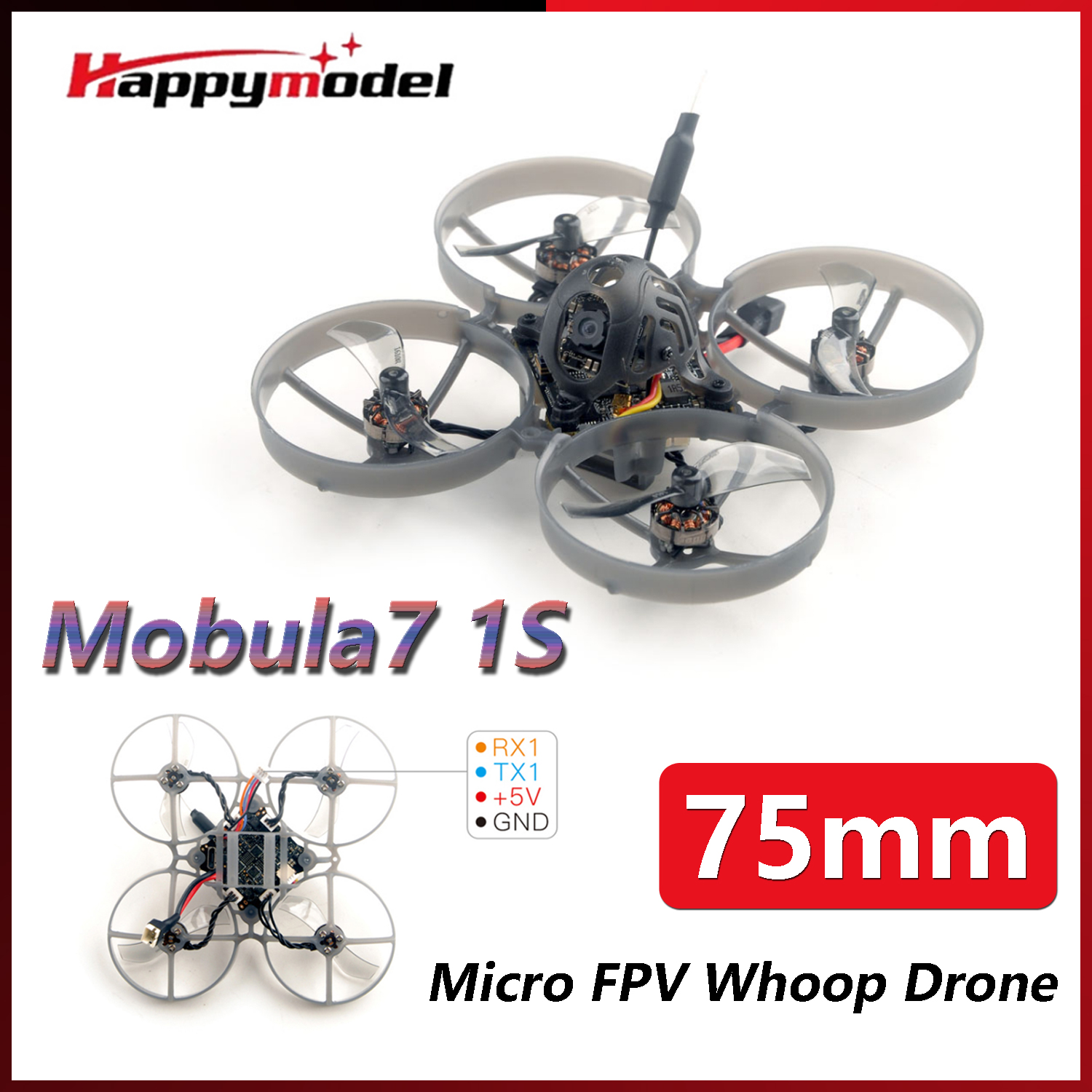 Happymodel Mobula7 1S 75mm Tin - Drone Racing Charger avis et prix