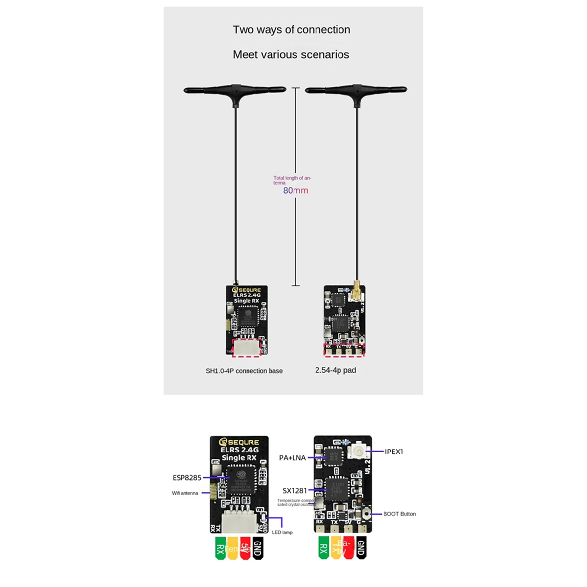 A56G-SEQURE ELRS 2.4GHz Single - Drone Racing Charger avis et prix