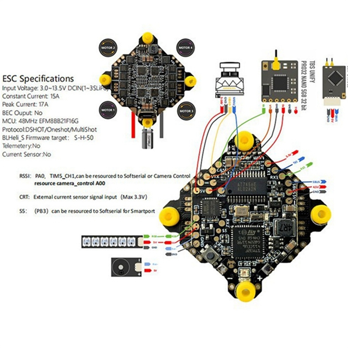 NEW F411 AIO Flight Controller - Drone Racing Flight Controller avis et prix