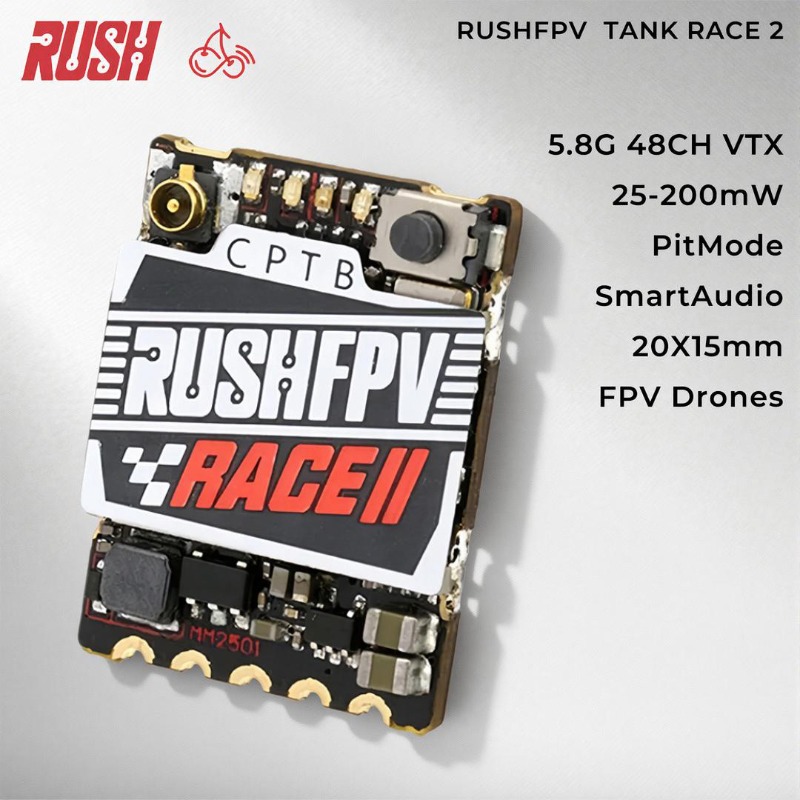 RushFPV 5.8GHz FPV VTX 48CH 25 - Drone Racing Vtx avis et prix