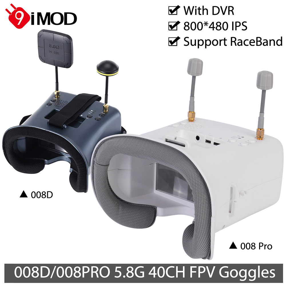 9IMOD 5.8G FPV VR Goggles 008D - Drone Racing Goggles avis et prix