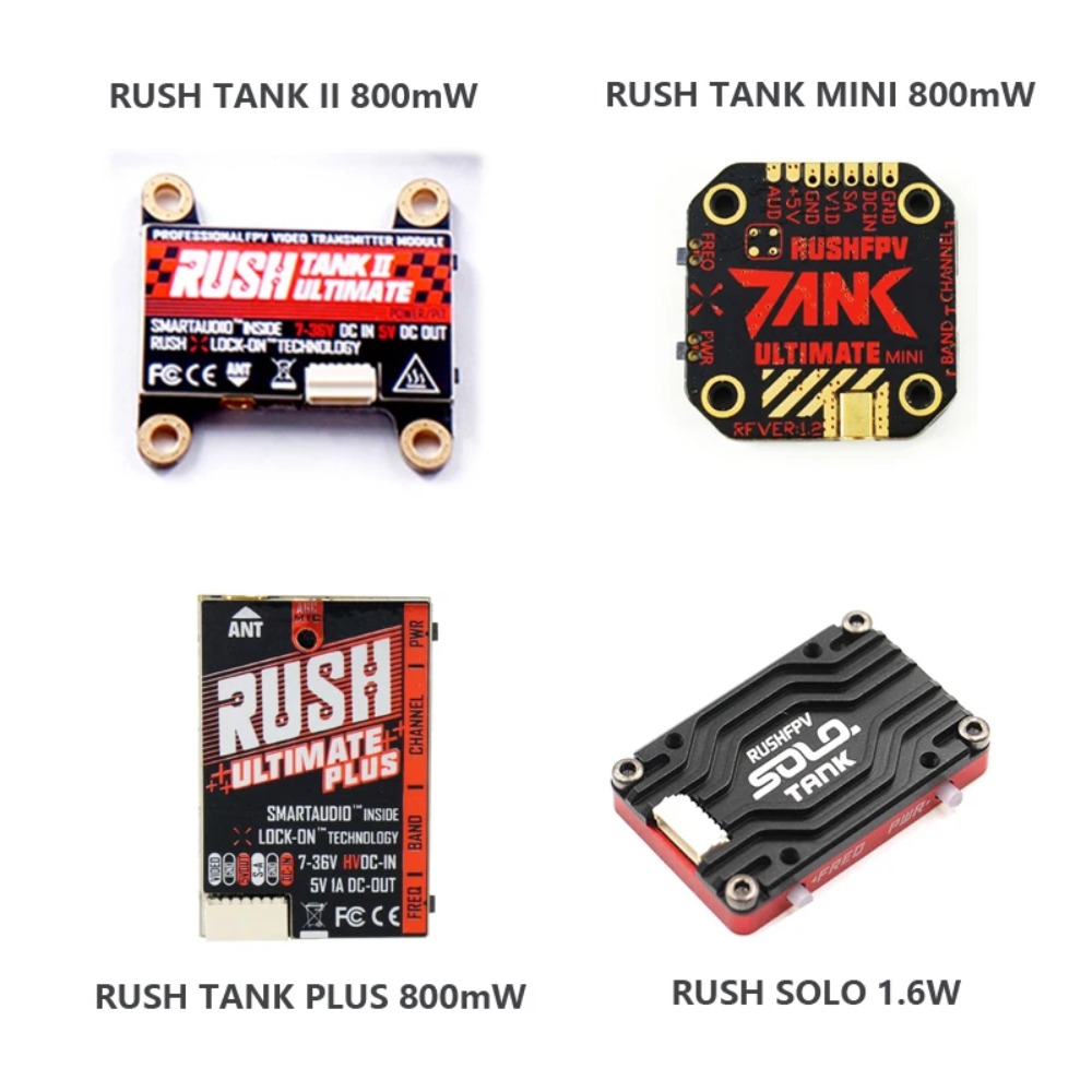 RUSH TANK Ultimate II/Mini/ PL - Drone Racing Receiver avis et prix