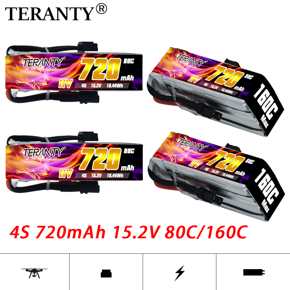 TERANTY 720mAh 4S 15.2V HV Lip - Drone Racing Battery avis et prix