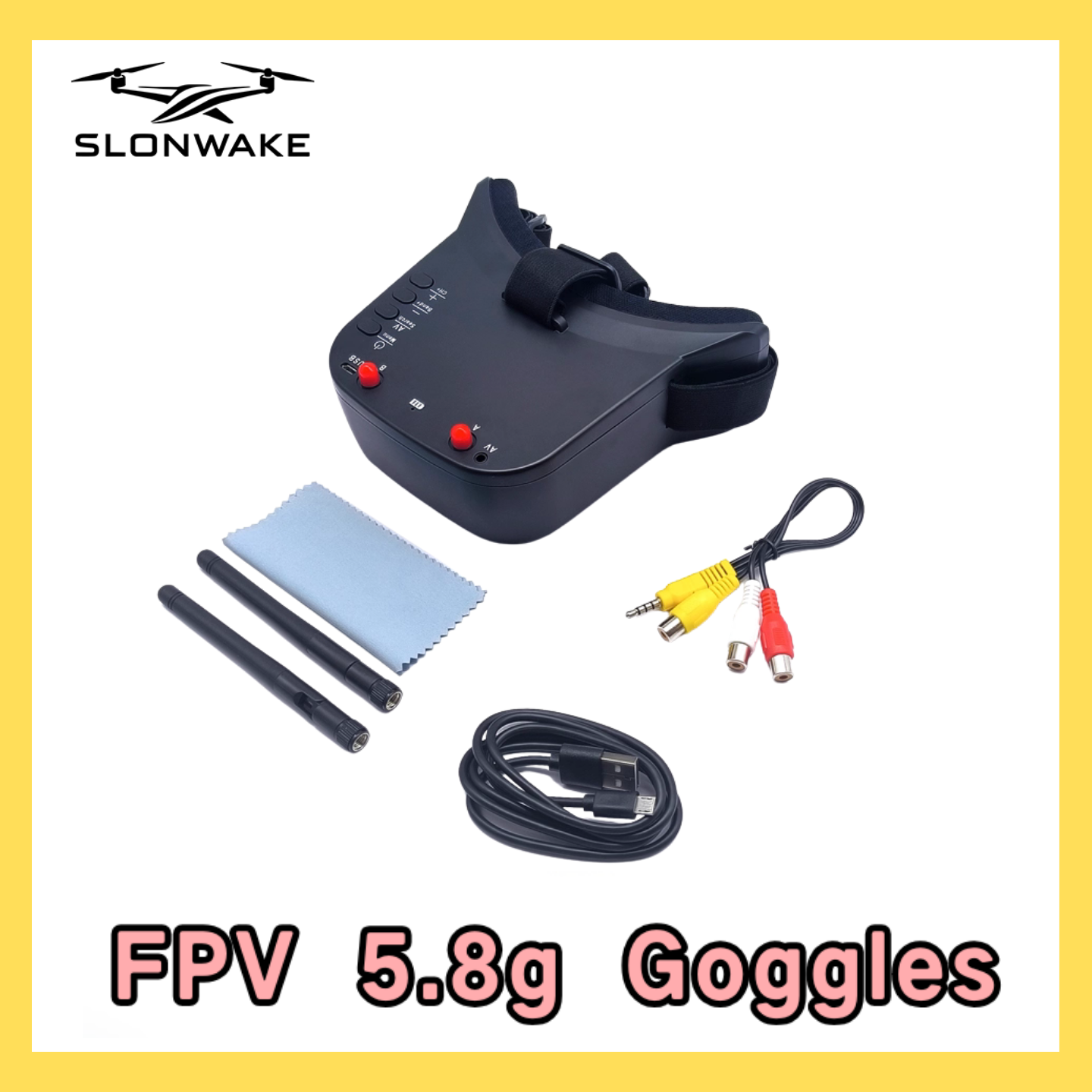 SLONWAKE 5.8G 48CH FPV 400mw V - Drone Racing Receiver avis et prix