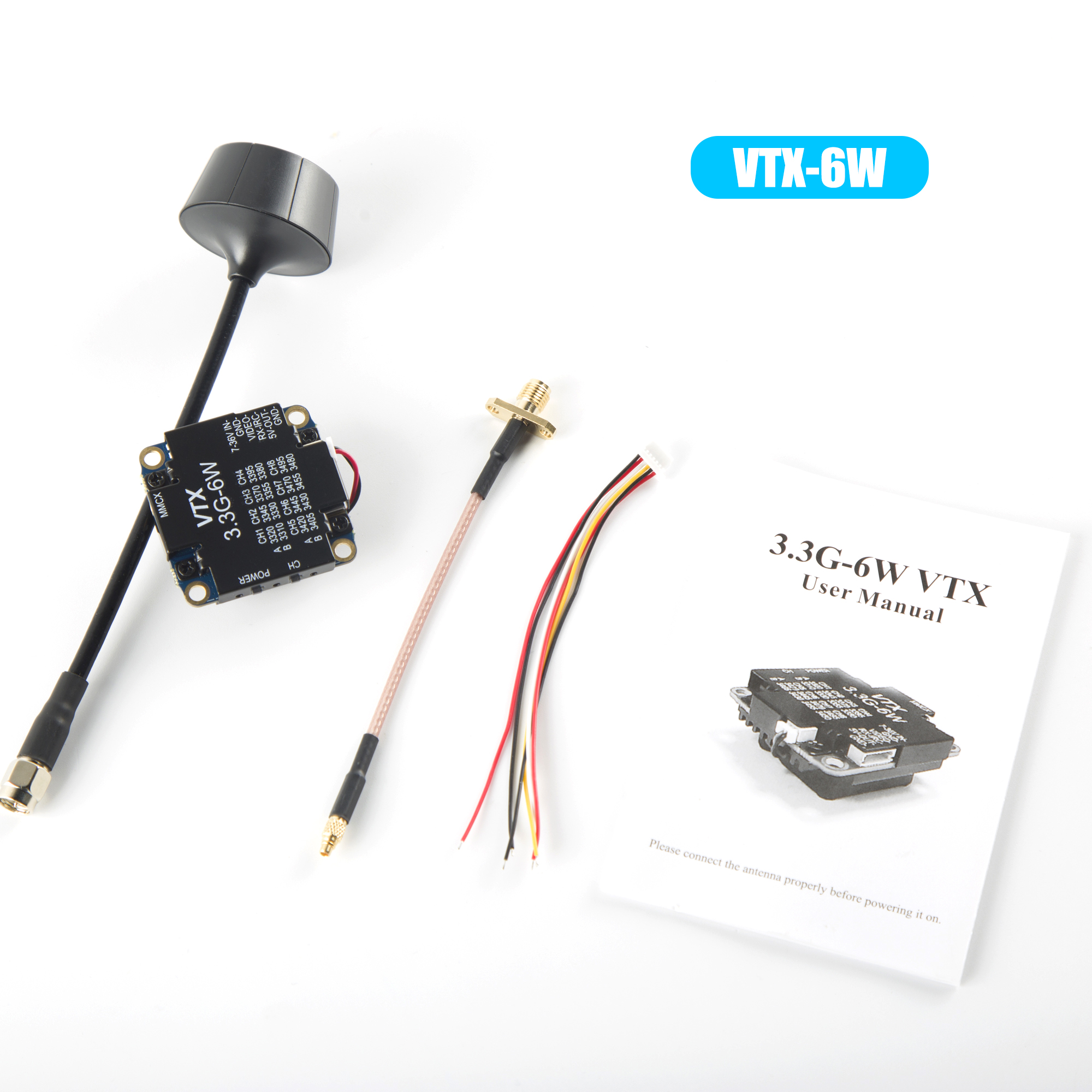 FPV Video Transmitter 3.3G 6W  - Drone Racing Transmitter avis et prix